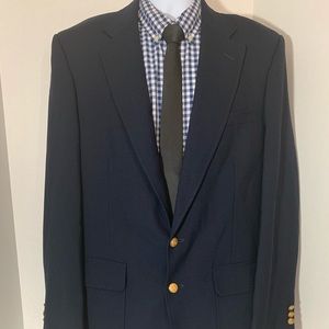 Stafford Navy Blue Blazer 42L